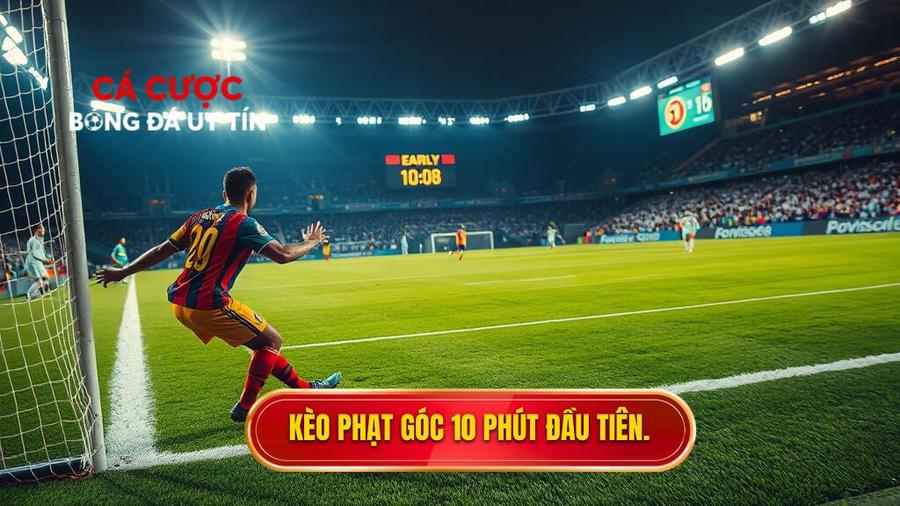 Hiểu rõ về Kèo cược đội nhận quả phạt góc trong 10 phút đầu là gì?