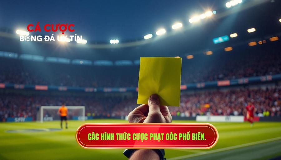 2. Các hình thức cược phạt góc phổ biến.