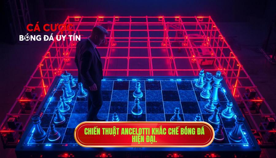 Chiến thuật Ancelotti khắc chế bóng đá hiện đại