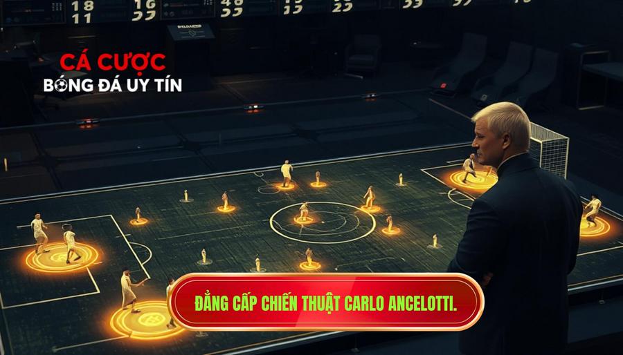 Đẳng cấp chiến thuật Carlo Ancelotti.